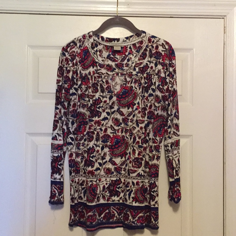 Lucky brand floral top